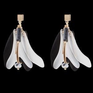 Getmebling  Black Swan statement earrings